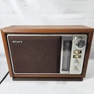 Sony ICF-9740W- Am/fm Vintage Woodgrain Table Radio- Tested. Works Great. Video. Fixed Price $59.99.