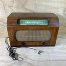 Vintage National Union Usa Wood Tabletop Tube Radio G-619 Works 1946/1947. Fixed Price $149.99.