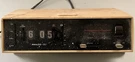 Vintage 1970S Rolling Numbers Philco Ford Am Fm Alarm Clock Radio Model R748. Fixed Price $24.99.