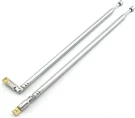 Universal Telescopic Antenna 65CM 2-PACK Stainless Steel Replacement Radio Tv Fm. Fixed Price $10.96.
