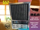 Vintage Rca RZC-379W Radio Fm/am Tested All Works .. Fixed Price $34.99.