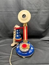 Deco-tel French Provincial Style Gold Brass Rotary Phone Model D-BM1211W. Fixed Price $50.00.