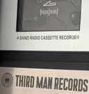 Third Man Records Cassette Deck Crosley CT100 Am Fm Radio Usb Short Wave Sd Mic. Fixed Price $123.45.