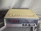 Vintage Zenith R450W Am Fm Radio Alarm Clock Electric Red Lcd 70S 80S. Fixed Price $34.99.