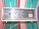 Vintage Panasonic Clock Am Radio Japan Model Rc 1087 Solid State 6 Trans.works. Fixed Price $24.99.