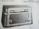 Motorola 55X11A, 55X12A & 55X13A Radio Photofact. Fixed Price $5.50.