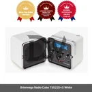 Brionvega Radio Cubo TS522D+S White 50TH Anniversary Limited Edition. Fixed Price $773.10.