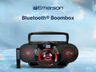 Emerson EPB-3002 Portable Bluetooth, MP3/CD Am/fm Stereo Radio Cassette. Fixed Price $119.99.