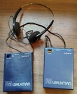 First Model Sony Fm Walkman Blue SRF-40 1980 Japan Original Headphones. Fixed Price $99.00.
