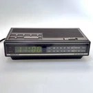 Vtg Sanyo 1988 Clock Radio Clean Woodgrain Retro Green Led Alarm 5008 Tested. Fixed Price $23.75.
