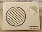 Americana Solid State Table Radio Wedge Shape, Battery Powered Model 14203. Fixed Price $5.80.