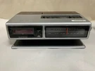 Vintage 70'S Zenith R476 Dual Alarm Pedestal Wood Grain Am/fm Clock Radio (A7). Fixed Price $17.95.