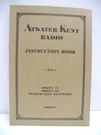 Atwater Kent 1929 Radio Instruction Book Model 55 & 60 Screen Grid Receivers New. Fixed Price $19.95.