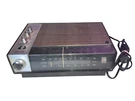 Vintage Transistor Radio Broadmoor Portable Leather Casing Am-fm Ac-dc. Fixed Price $34.99.