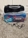 Vintage Radioshack Optimus SCR-64 Am/fm Stereo Cassette Recorder. Fixed Price $44.99.