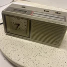 Ge Quartz Analog Clock Radio Model 7-4557B Tested No Battery Cover. Fixed Price $20.00.