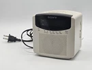 Vintage Sony ICF-C150 Digicube Alarm Clock Am/fm Radio Works Great!!. Fixed Price $14.99.
