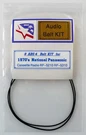Belt Kit For National Panasonic Cassette Radio Models: RF-5210, RF-5310. Fixed Price $15.94.
