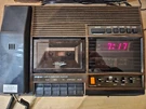 Rare Vintage Radio Alarm Cassette Phone Answering Machine W/ Original Box. Fixed Price $79.98.