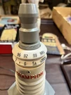 Vtg Champion Spark Plug Rare Htf Am/fm Version 1960 Transistor Radio Gas Promo. Fixed Price $135.00.