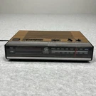 Vintage General Electric Alarm Clock Radio 7-4624B Woodgrain Tested. Fixed Price $29.87.