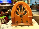 Philco 95TH Anniversary Special Edition Electric Wood Radio Works Good. Fixed Price $48.00.