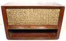 Vintage Philco E-976 Tabletop: Wood Shell W/ Speaker Cloth & Back Cover. Fixed Price $50.00.
