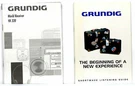 Original Manual For Grundig Yach Boy Yb 320 + Shortwave Listening Guide. Fixed Price $9.45.