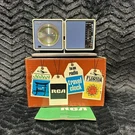 Rca Travel Clock Radio "the Million Miler" Model RZS321A Solid State Aspen Blue. Fixed Price $124.99.