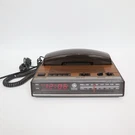 Vintage General Electric 7-4712 Am/fm Radio Alarm Clock Telephone Brown Works. Fixed Price $34.99.