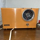 Panasonic RE-6192 Am Fm Radio Orange Works Good.. Fixed Price $49.50.