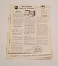 Vintage Motorola Model HR18 Am-fm Clock Radio Service Manual Pages XC1HH. Fixed Price $14.99.