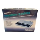 Maxon WX-1 Weather Alert Radio 3 Channel Battery Operated Nos Open Box Complete. Fixed Price $16.00.