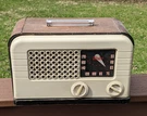 Interesting Delco R-1238 Tabletop Radio, 1930S-40S Wood Plastic With Handle,. Fixed Price $45.00.