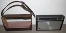 Channel Master Model 6477 Portable Radio W/ Leather Case - Untested For Parts. Fixed Price $31.99.