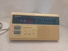 Vintage Sony ICF-C221W Dream Machine Dual Alarm Clock Radio Wedge Tested *read*. Fixed Price $78.22.