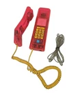 Rare Working Swatch Twin Phone Transparent Red & Yellow + Jack Cable Vtg 1989. Fixed Price $84.15.