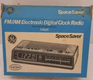 Ge 7-4624 Space Saver Fm/am Electronic Digital Clock Radio. Fixed Price $89.87.