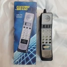 Vintage 80S Electro Brand Am Fm Radio 850 Cellular Phone Novelty Works Defects. Fixed Price $39.58.
