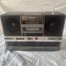 Vtg Panasonic SG-J500 Am Fm Radio Cassette Record Player Boombox Tape Not Workin. Fixed Price $189.99.