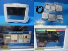 Philips Intellivue MP50 Monitor W/ Mms, Press, Co, Print Modules & Leads 38367. Fixed Price $712.99.