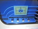 Crosley Radio-sparton Blue MIRROR-558 "sleigh" Model REPLICA-CR38CD+AM-FM-MINT!. Fixed Price $549.00.