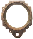 Vintage Zenith Tombstone 5-S-22 5-S-29 Part: Brass Faceplate W/ Orig Screws. Fixed Price $40.00.