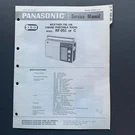Panasonic RF-951 (c) Weather/am/fm 3-BAND Portable Radio Original Service Manual. Fixed Price $9.99.