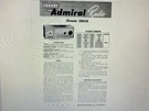 Admiral Radio 5W3X Service Manual Digital. Fixed Price $6.00.