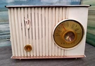 Vintage 1960 Philco White Am Radio F824-124 -working. Fixed Price $115.00.