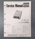 Panasonic CJ-81REU Service Manual For Fm Stereo Pack Converter. Fixed Price $12.15.