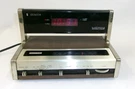 Vintage Zenith J465W Billboard Radio Alarm Clock Wood Grain Works!!. Fixed Price $19.99.