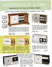 Westinghouse Radios Am/fm Table Clock Dual Band Transistor Gift Packs 1960 Ads. Fixed Price $14.95.