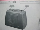 Westinghouse H-400P4, H-401P4, H-402P4 Radio Photofact. Fixed Price $5.00.